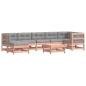 Preview: 8-tlg. Garten-Lounge-Set mit Kissen Massivholz Douglasie