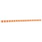 Preview: Markisenvolant Gelb und Orange Gestreift 5 m