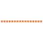 Preview: Markisenvolant Gelb und Orange Gestreift 4 m