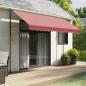 Preview: ARDEBO.de - Markisenvolant Burgunderrot 3,5 m