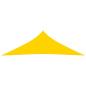 Preview: Sonnensegel Oxford-Gewebe Dreieckig 3,5x3,5x4,9 m Gelb