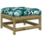 Preview: 8-tlg. Garten-Lounge-Set mit Kissen Imprägniertes Kiefernholz