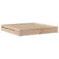 Preview: Massivholzbett ohne Matratze 180x200 Kiefernholz