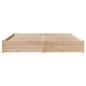 Preview: Massivholzbett ohne Matratze 180x200 Kiefernholz