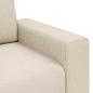 Preview: 2-Sitzer-Sofa 120 cm Leinen