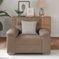 Preview: Sessel Cappuccino-Braun 60 cm Kunstleder