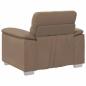 Preview: Sessel Cappuccino-Braun 60 cm Kunstleder