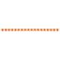 Preview: Markisenvolant Gelb und Orange Gestreift 4,5 m