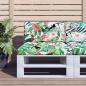 Preview: ARDEBO.de - Palettenkissen Mehrfarbig 70x40x12 cm Stoff
