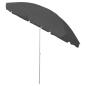 Preview: Strandschirm Anthrazit 300 cm