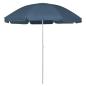Preview: ARDEBO.de - Strandschirm Blau 240 cm