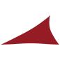 Preview: Sonnensegel Oxford-Gewebe Dreieckig 3x4x5 m Rot