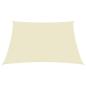 Preview: Sonnensegel Oxford-Gewebe Quadratisch 3x3 m Creme