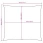 Preview: Sonnensegel Oxford-Gewebe Quadratisch 3x3 m Creme