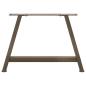 Preview: Couchtischbeine A-Form 2 Stk. 70x(42-43) cm Stahl