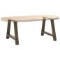 Preview: Couchtischbeine A-Form 2 Stk. 70x(42-43) cm Stahl