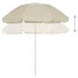 Preview: Strandschirm Sandgelb 300 cm