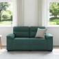 Preview: 2-Sitzer-Sofa Dunkelgrün 120 cm Stoff