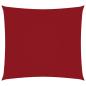 Preview: Sonnensegel Oxford-Gewebe Quadratisch 5x5 m Rot