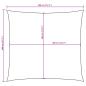 Preview: Sonnensegel Oxford-Gewebe Quadratisch 4x4 m Gelb
