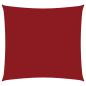 Preview: Sonnensegel Oxford-Gewebe Quadratisch 4x4 m Rot