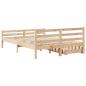 Preview: Massivholzbett ohne Matratze 160x200 cm Kiefernholz