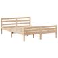 Preview: Massivholzbett ohne Matratze 160x200 cm Kiefernholz