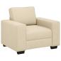 Preview: Sessel Creme 60 cm Stoff