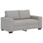 Preview: 2-Sitzer-Sofa Wolkengrau 120 cm Stoff