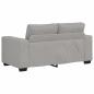 Preview: 2-Sitzer-Sofa Wolkengrau 120 cm Stoff