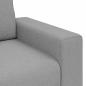Preview: 2-Sitzer-Sofa Wolkengrau 120 cm Stoff