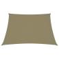 Preview: Sonnensegel Oxford-Gewebe Quadratisch 6x6 m Beige