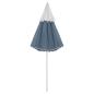Preview: Strandschirm Blau 300 cm