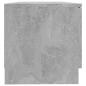 Preview: TV-Schränke 2 Stk. Betongrau 80x35x36,5 cm Holzwerkstoff