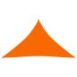 Preview: Sonnensegel Oxford-Gewebe Dreieckig 3x3x4,24 m Orange