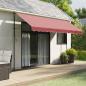 Preview: ARDEBO.de - Markisenvolant Burgunderrot 4 m