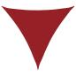 Preview: Sonnensegel Oxford-Gewebe Dreieckig 4x4x4 m Rot