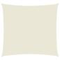 Preview: Sonnensegel Oxford-Gewebe Quadratisch 5x5 m Creme