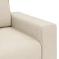 Preview: 2-Sitzer-Sofa 140 cm Leinen