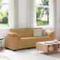Preview: ARDEBO.de - 3-Sitzer-Sofa Braun 178 cm Samt