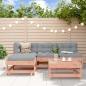Preview: ARDEBO.de - 5-tlg. Garten-Lounge-Set Massivholz Douglasie