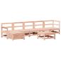 Preview: 7-tlg. Garten-Lounge-Set Massivholz Douglasie