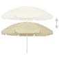 Preview: Strandschirm Sandgelb 240 cm