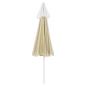 Preview: Strandschirm Sandgelb 240 cm