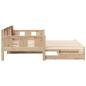 Preview: Tagesbett Ausziehbar mit Schubladen ohne Matratze 90x190 cm