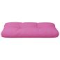 Preview: Palettenkissen Rosa 70x40x12 cm Stoff