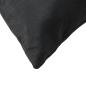 Preview: Sofakissen 4 Stk. Schwarz 50x50 cm Stoff