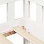 Preview: Tagesbett mit Schubladen Weiß 90x190 cm Kiefernholz