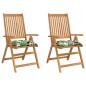 Preview: Sitzkissen 2 Stk. Mehrfarbig 40x40x7 cm Stoff
