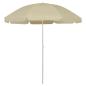 Preview: ARDEBO.de - Strandschirm Sandgelb 240 cm
